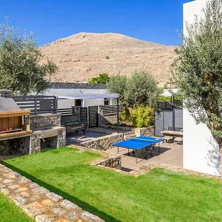 Villa Sleeps 4 Pool Air Con Wifi Lindos (Rhodes)