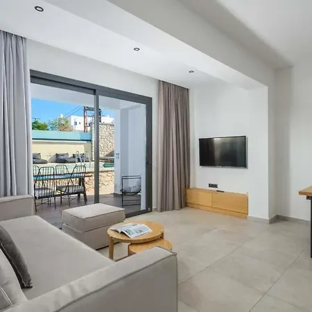 Villa Sleeps 4 Pool Air Con Wifi Lindos (Rhodes)